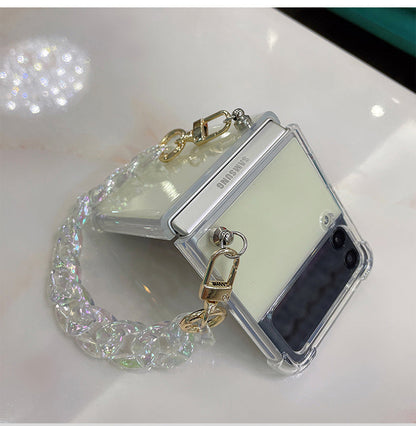 Bracelet Hand Chain case For Samsung Galaxy Z Flip 4