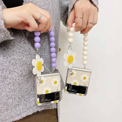 Flower Bracelet Case for Samsung Galaxy Z Flip 4