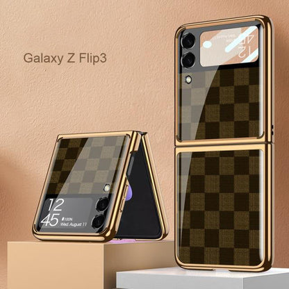 Luxury Marble Case For Z Flip 4