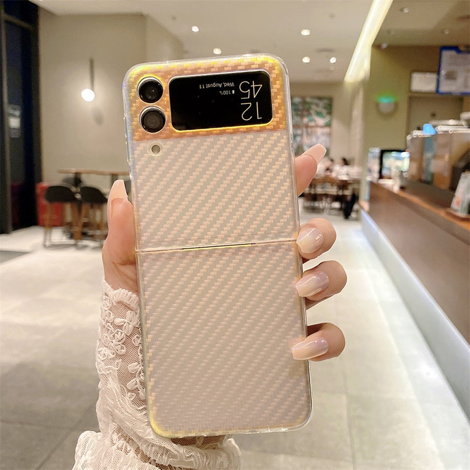 Colorful Shell pattern Protective Cover for Galaxy Z Flip 4