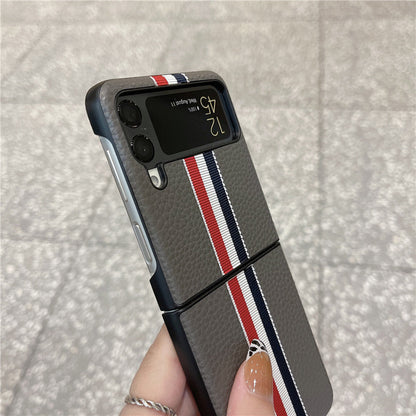 Fashion stripe Case for Samsung Galaxy Z Flip 4
