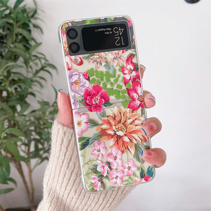 Flower Painting Case For Samsung Galaxy Z Flip 4