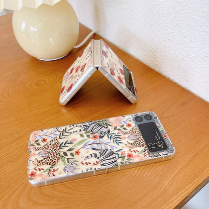 Forest Flower Animal Case for Samsung Galaxy Z Flip 4