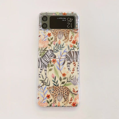 Forest Flower Animal Case for Samsung Galaxy Z Flip 4