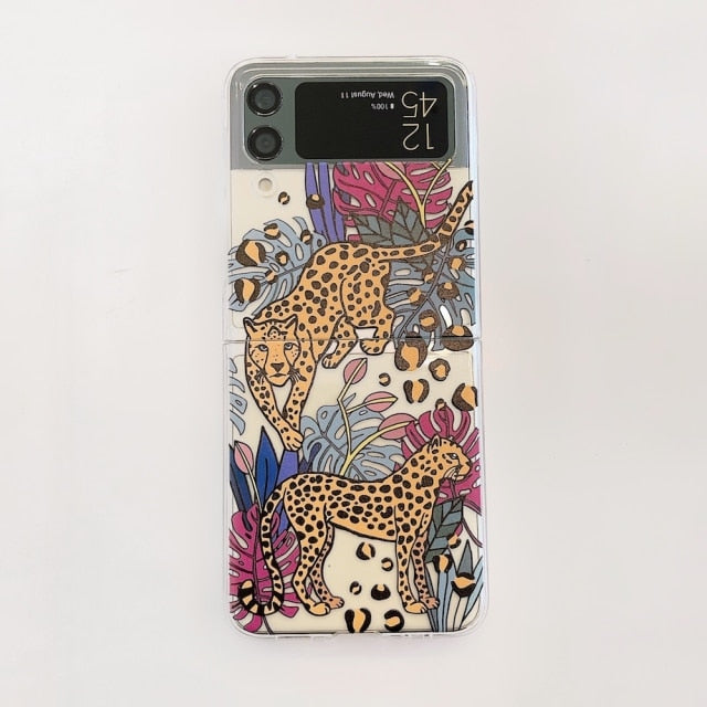 Forest Flower Animal Case for Samsung Galaxy Z Flip 4