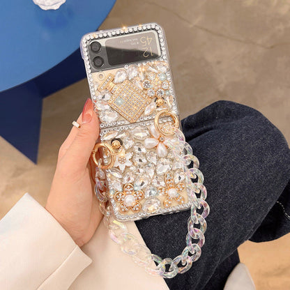 Bracelet Diamond Case For Samsung Galaxy Z Flip 4