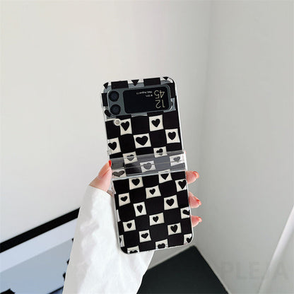 Cute Pearl Bracelet Phone Case For Samsung Galaxy Z Flip 4