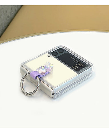 Colorful bear is suitable for Samsung Z Flip 4