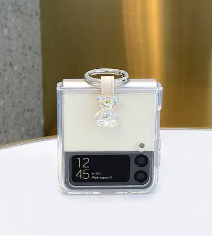 Colorful bear is suitable for Samsung Z Flip 4