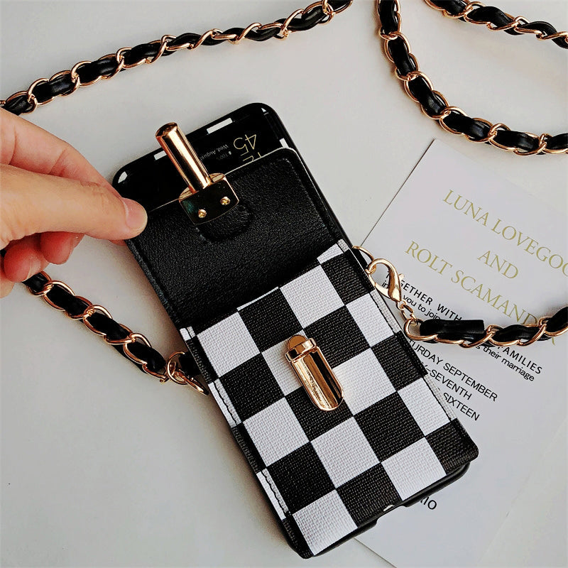 Girl Crossbody Case For Samsung Galaxy Z Flip 4