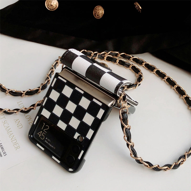 Girl Crossbody Case For Samsung Galaxy Z Flip 4