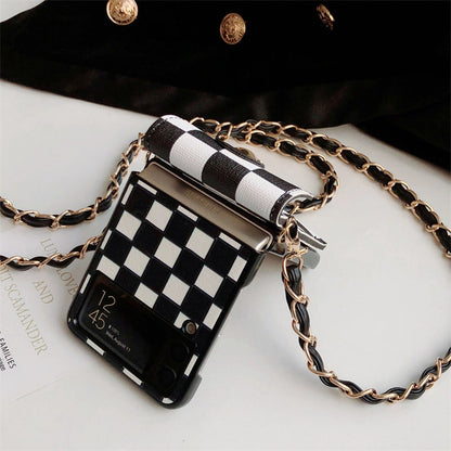 Girl Crossbody Case For Samsung Galaxy Z Flip 4