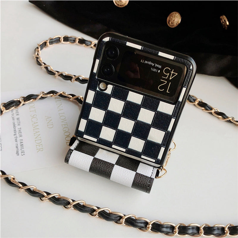 Girl Crossbody Case For Samsung Galaxy Z Flip 4