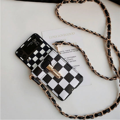 Girl Crossbody Case For Samsung Galaxy Z Flip 4